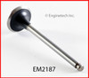 1985 Plymouth Colt 1.5L Engine Exhaust Valve EM2187 -22