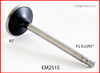 1990 Nissan Stanza 2.4L Engine Exhaust Valve EM2515 -5