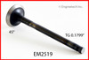 1988 Toyota Corolla 1.6L Engine Exhaust Valve EM2519 -2