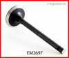 1994 Geo Tracker 1.6L Engine Exhaust Valve EM2697 -3