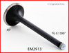 1991 Isuzu Pickup 2.3L Engine Exhaust Valve EM2913 -14