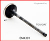 2009 Toyota Matrix 2.4L Engine Exhaust Valve EM4391 -43