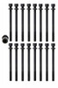 Cylinder Head Bolt Set - 2002 Isuzu Rodeo Sport 3.2L (PNHB164.C25)