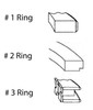 Piston Ring Set (Premium) - GM 2.0L 121 - Enginetech C85914