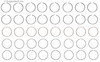 Piston and Ring Kit - GM 4.3L 265 5.0L 305 - Enginetech K1559(8)