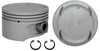 Piston and Premium Ring Kit - Hyundai Kia 3.5L 3467 3.5L 3497 - Enginetech K4002(6)P