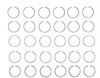 Piston Ring Set (Premium) - Chrysler Dodge RAM 3.9L 239 - Enginetech M39116