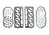 2021 Ford F-550 Super Duty 7.3L Engine MLS Head Gasket Set PN-F445HS-B-10