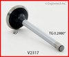 1995 Oldsmobile Silhouette 3.8L Engine Exhaust Valve V2317 -106