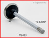 1991 Dodge Caravan 3.3L Engine Exhaust Valve V2433 -13