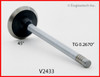 1992 Plymouth Voyager 3.3L Engine Exhaust Valve V2433 -26