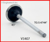1995 Dodge Neon 2.0L Engine Exhaust Valve V3407 -5