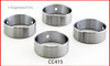 2010 GMC Sierra 1500 4.3L Engine Camshaft Bearing Set CC415 -284
