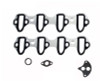 2001 Chevrolet Silverado 3500 6.0L Engine Intake Manifold Gasket IC293-A -28