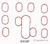2002 Ford E-450 Econoline Super Duty 6.8L Engine Fuel Injection Plenum Gasket IF415F -20