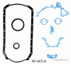 2004 Kia Rio 1.6L Engine Lower Gasket Set KI1.6CS-A -4