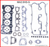 1999 Mazda Protege 1.8L Engine Gasket Set MA2.0K-5 -3