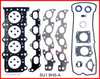 2002 Chevrolet Tracker 2.0L Engine Cylinder Head Gasket Set SU1.8HS-A -13