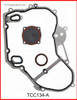 2001 Saturn L200 2.2L Engine Timing Cover Gasket Set TCC134-A -5