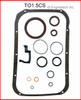 1992 Toyota Paseo 1.5L Engine Lower Gasket Set TO1.5CS -7