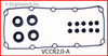 1999 Plymouth Breeze 2.0L Engine Valve Cover Gasket VCCR2.0-A -16