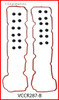 2004 Dodge Dakota 4.7L Engine Valve Cover Gasket VCCR287-B -1