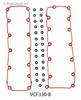 2006 Ford E-250 5.4L Engine Valve Cover Gasket VCF330-B -26