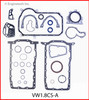 2006 Audi TT Quattro 1.8L Engine Lower Gasket Set VW1.8CS-A -215