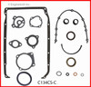 1997 Isuzu Hombre 2.2L Engine Lower Gasket Set C134CS-C -44