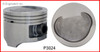 1989 Ford Escort 1.9L Engine Piston Set P3024(4) -44