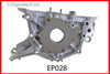 1990 Toyota Camry 2.5L Engine Oil Pump EP028 -4