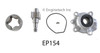 1991 Isuzu Pickup 2.3L Engine Oil Pump EP154 -13
