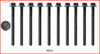 2014 Ford Mustang 5.0L Engine Cylinder Head Bolt Set HB301 -8
