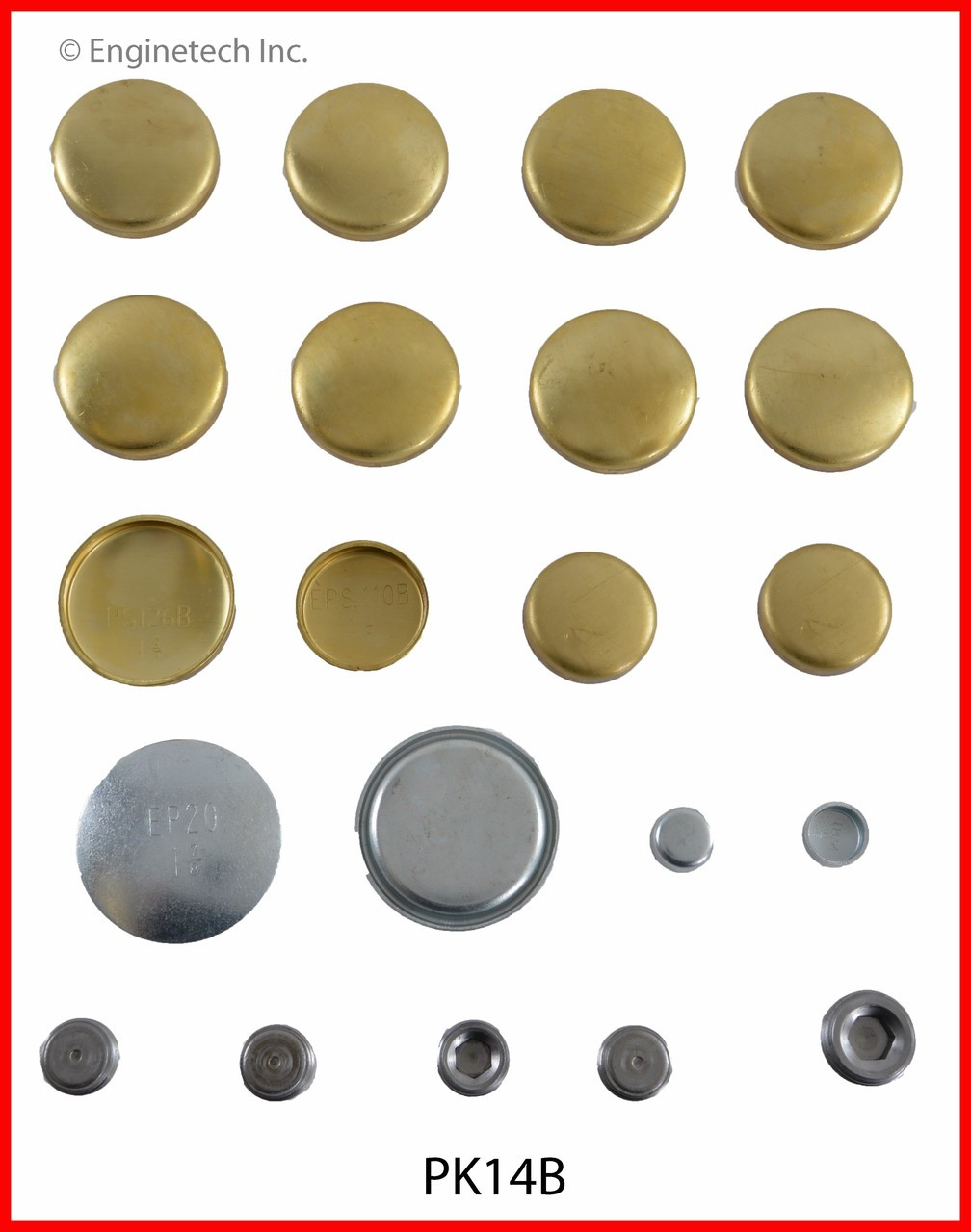 2001 Dodge Durango 5.9L Engine Expansion Plug Kit PK14B -1685