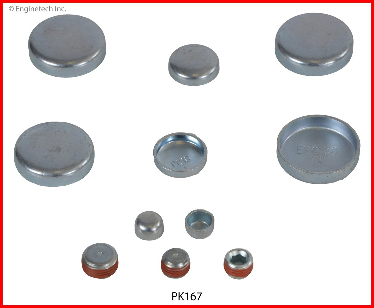 2001 Chrysler Sebring 2.7L Engine Expansion Plug Kit PK167 -9