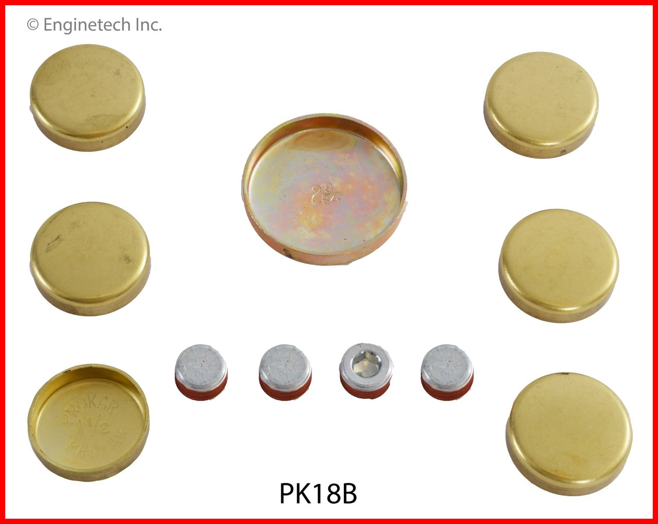 1985 Jeep J10 5.9L Engine Expansion Plug Kit PK18B -388