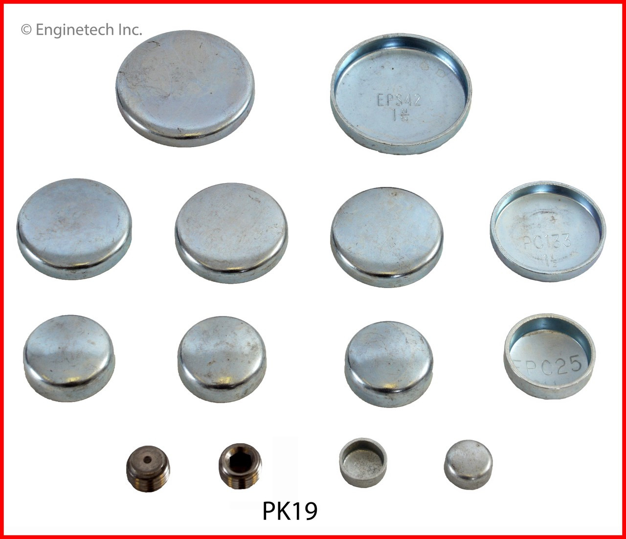 1987 Oldsmobile Cutlass Cruiser 3.8L Engine Expansion Plug Kit PK19 -275