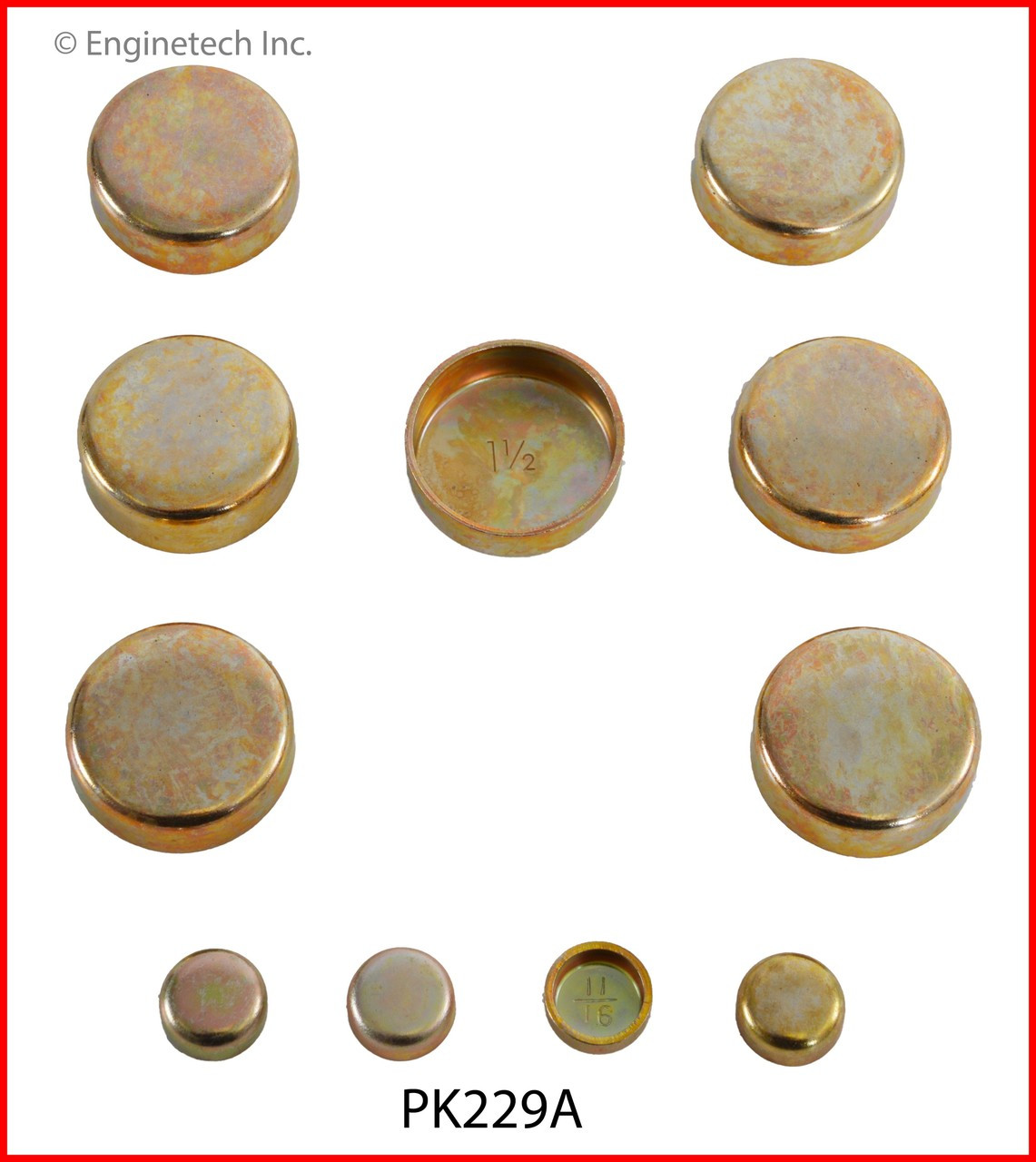 1993 Ford F-250 7.3L Engine Expansion Plug Kit PK229A -29