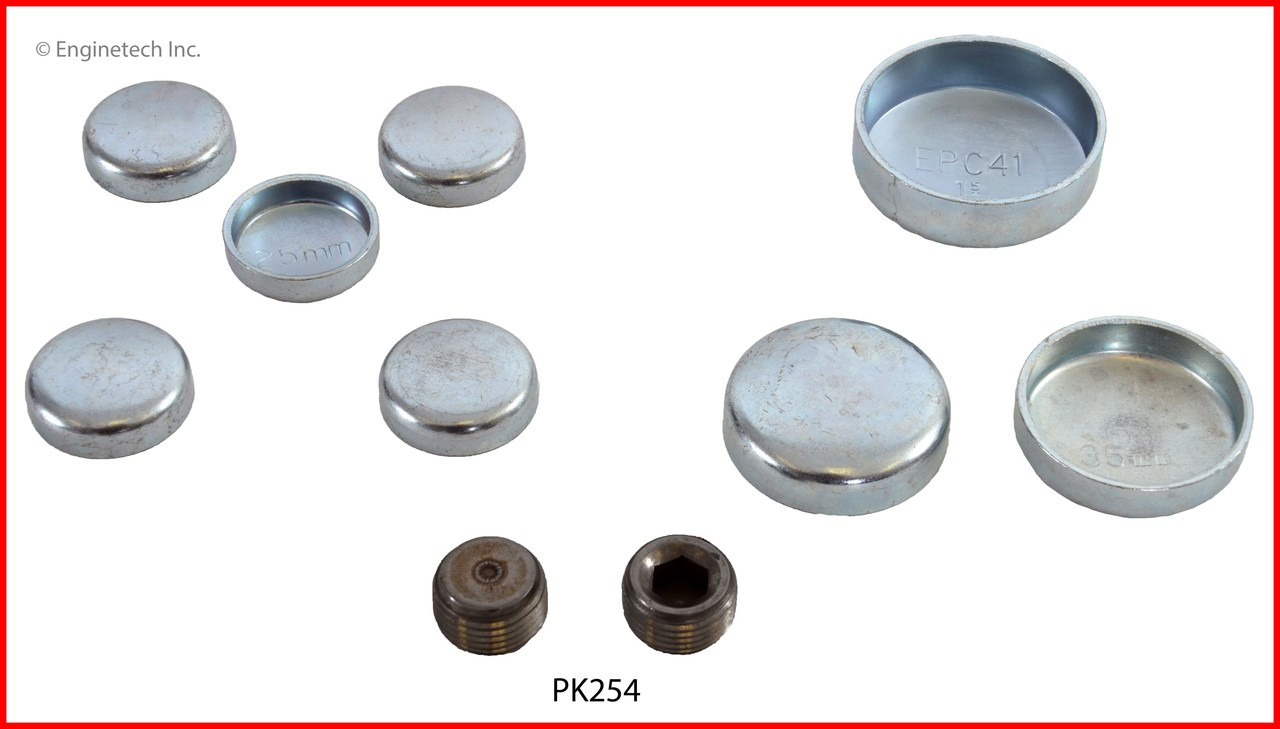 1991 Plymouth Acclaim 3.0L Engine Expansion Plug Kit PK254 -49