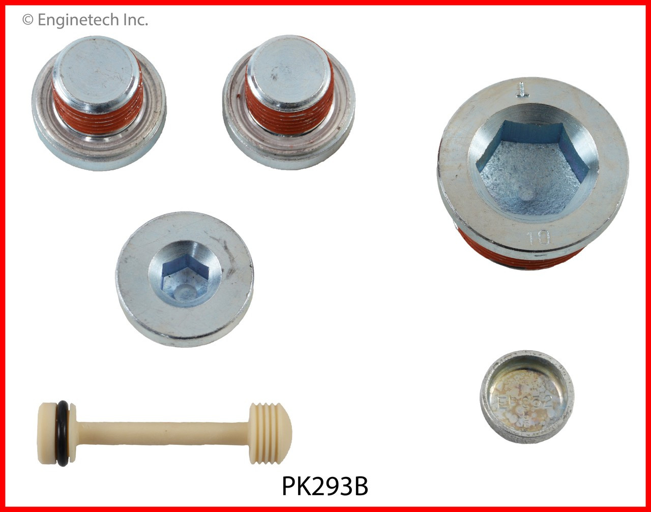 2002 Chevrolet Silverado 1500 HD 6.0L Engine Expansion Plug Kit PK293B -42