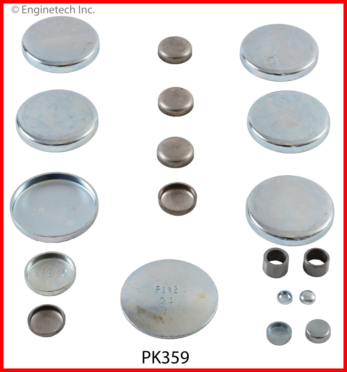 1992 Dodge D250 5.9L Engine Expansion Plug Kit PK359 -16