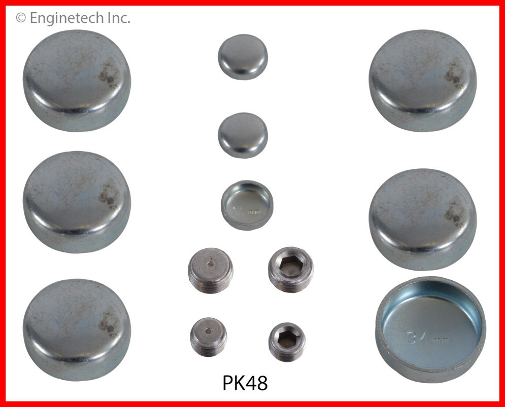 1986 Oldsmobile Cutlass Ciera 2.8L Engine Expansion Plug Kit PK48 -97