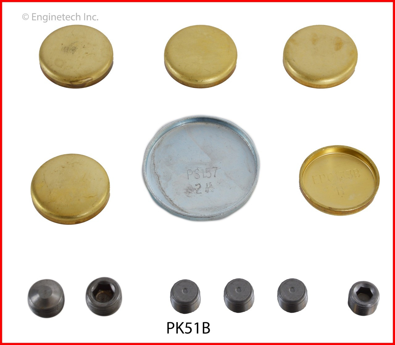 2001 Mercury Sable 3.0L Engine Expansion Plug Kit PK51B -92