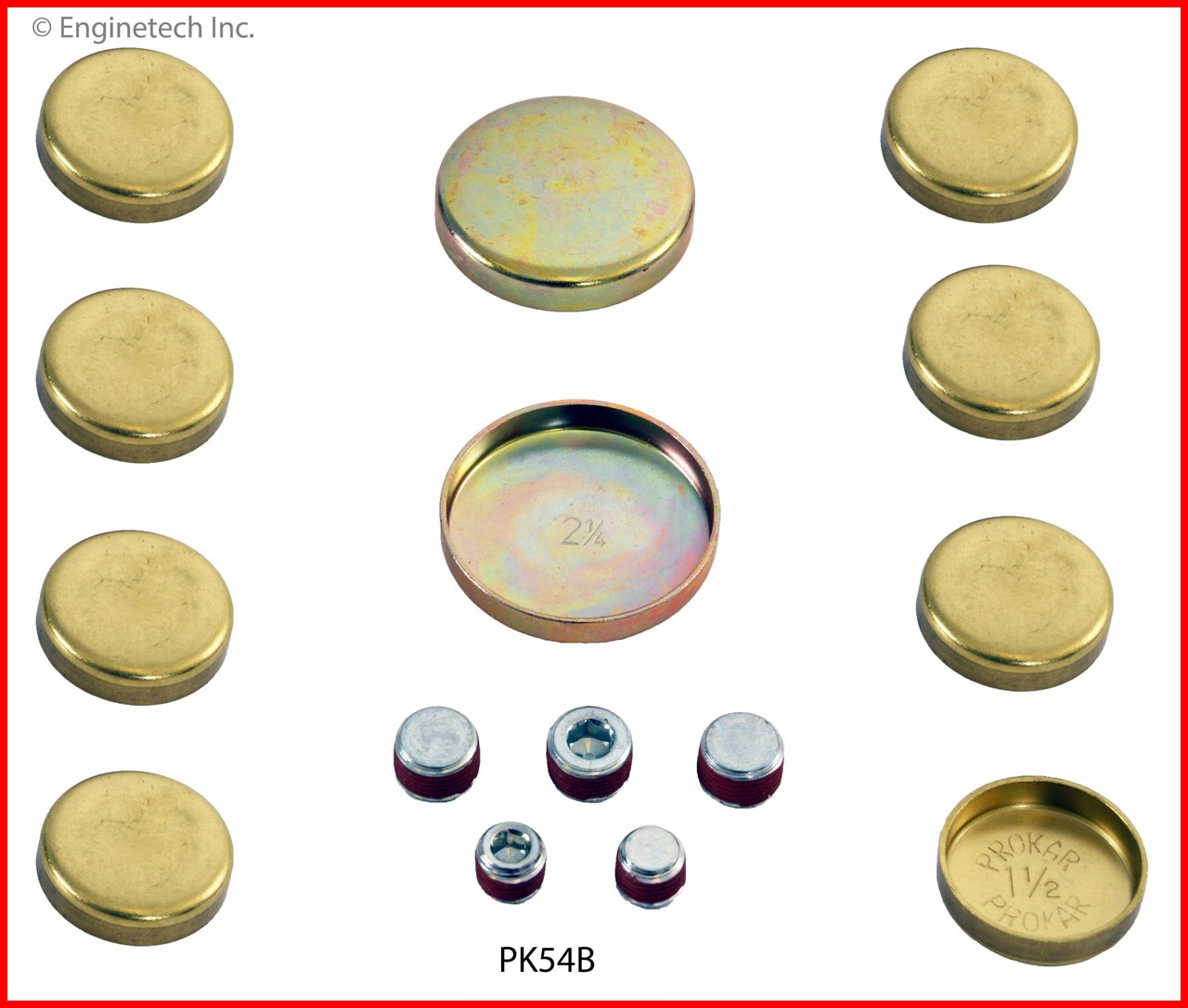 2002 Ford Mustang 3.8L Engine Expansion Plug Kit PK54B -105