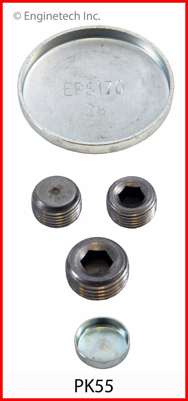1985 Cadillac Commercial Chassis 4.1L Engine Expansion Plug Kit PK55 -7