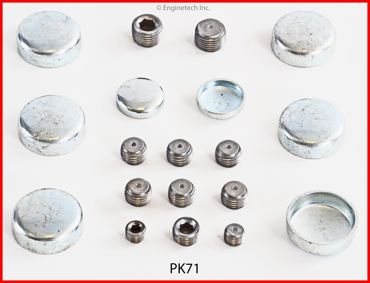 1990 Chevrolet Celebrity 3.1L Engine Expansion Plug Kit PK71 -10