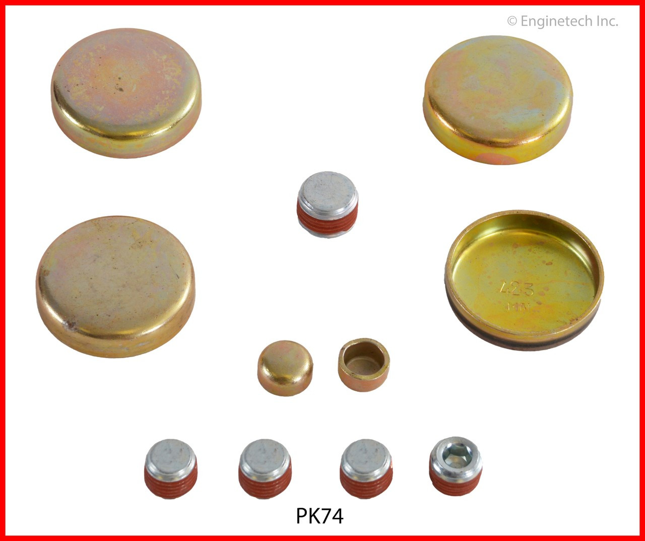 2000 Isuzu Hombre 2.2L Engine Expansion Plug Kit PK74 -16