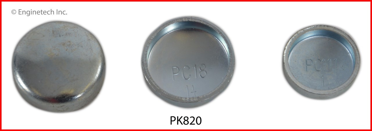 2000 Pontiac Firebird 5.7L Engine Expansion Plug Kit PK820 -10