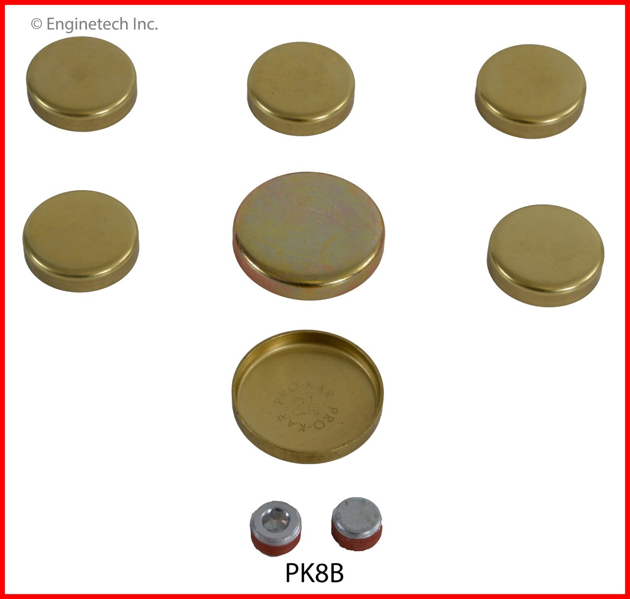 1992 Ford E-250 Econoline 4.9L Engine Expansion Plug Kit PK8B -536