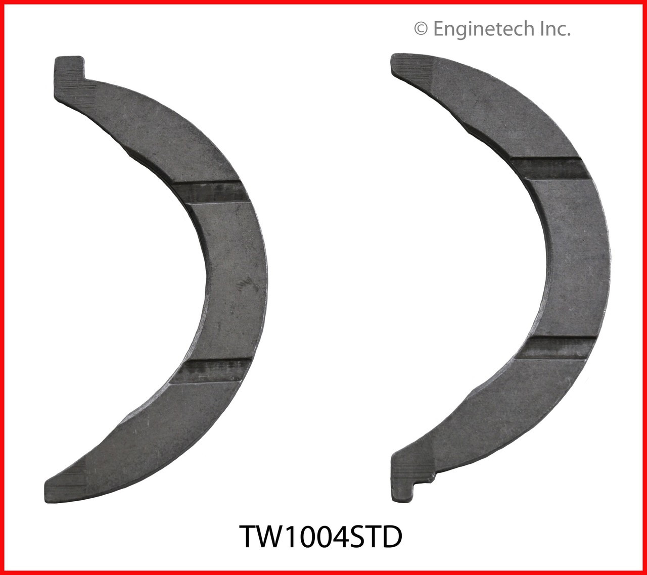 2006 Nissan Sentra 2.5L Engine Crankshaft Thrust Washer TW1004STD -5